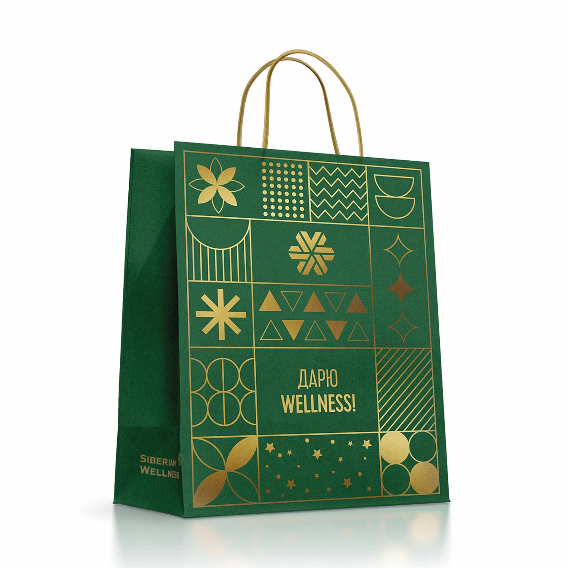 . - Крафт-пакет «Дарю Wellness»