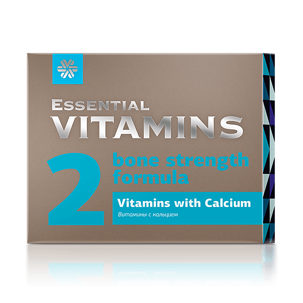 Essential Vitamins - ვიტამინები კალციუმით